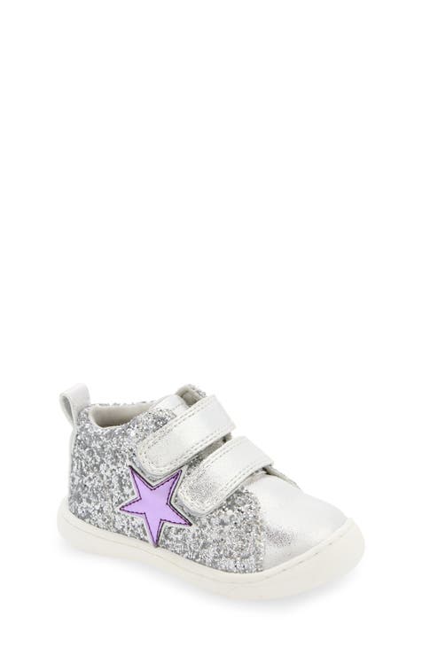 Kids' Glitter High Top Sneaker (Walker, Toddler & Big Kid)