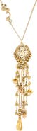 Dries Van Noten Long Tiered Pendant Necklace