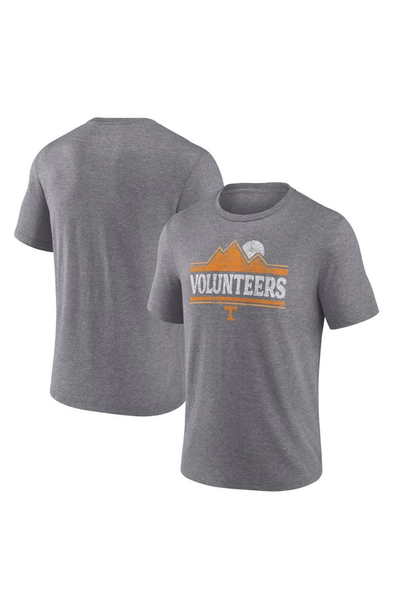 FANATICS Men's Fanatics Heather Gray Tennessee Volunteers Favorite Play Tri-Blend T-Shirt, Alternate, color, Heather Gray
