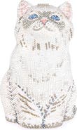 JUDITH LEIBER COUTURE Kitten Cloud Crystal Embellished Clutch