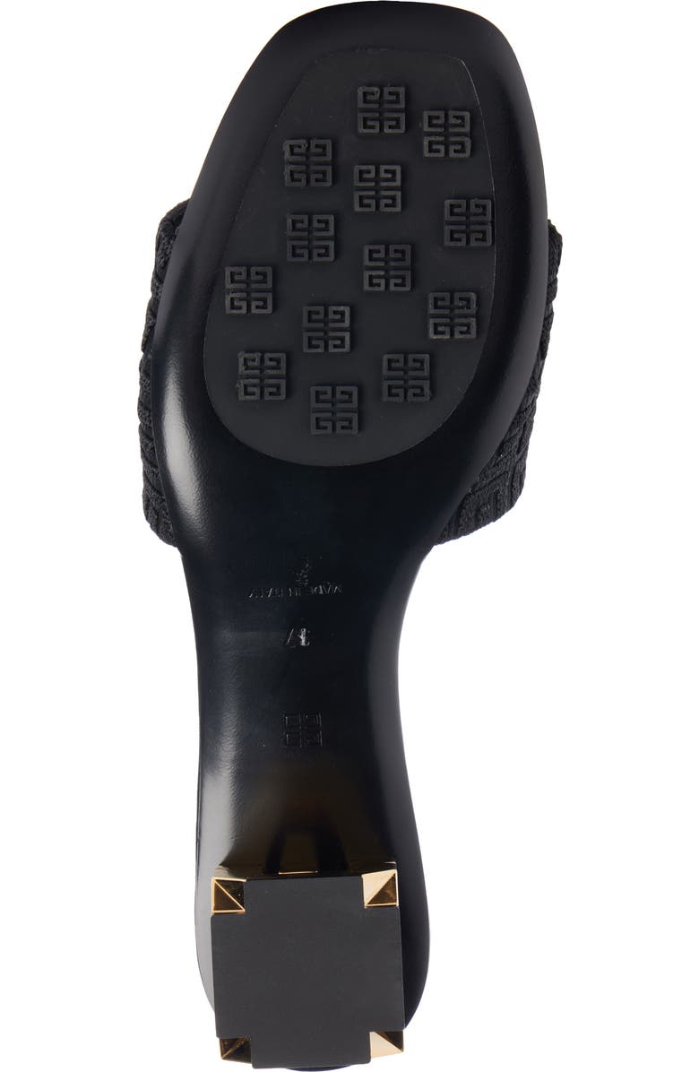 Givenchy G-Cube Sandal, Alternate, color, Black