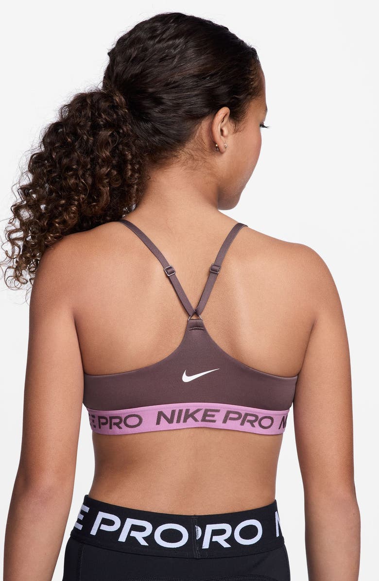Nike Kids' Pro Indy Sports Bra, Alternate, color, Tattoo