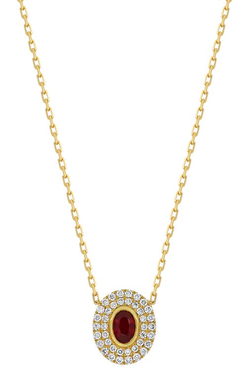 Bony Levy Ruby & Diamond Pendant Necklace