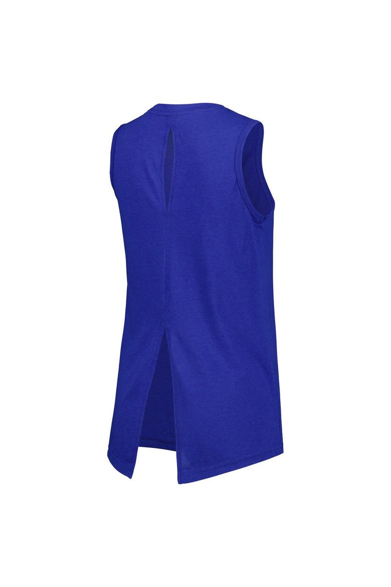 Women's Levelwear  Royal Los Angeles Dodgers Paisley Chase V-Neck Tank Top, Alternate, color, Royal