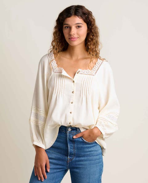 Manzana Peasant Long Sleeve Shirt