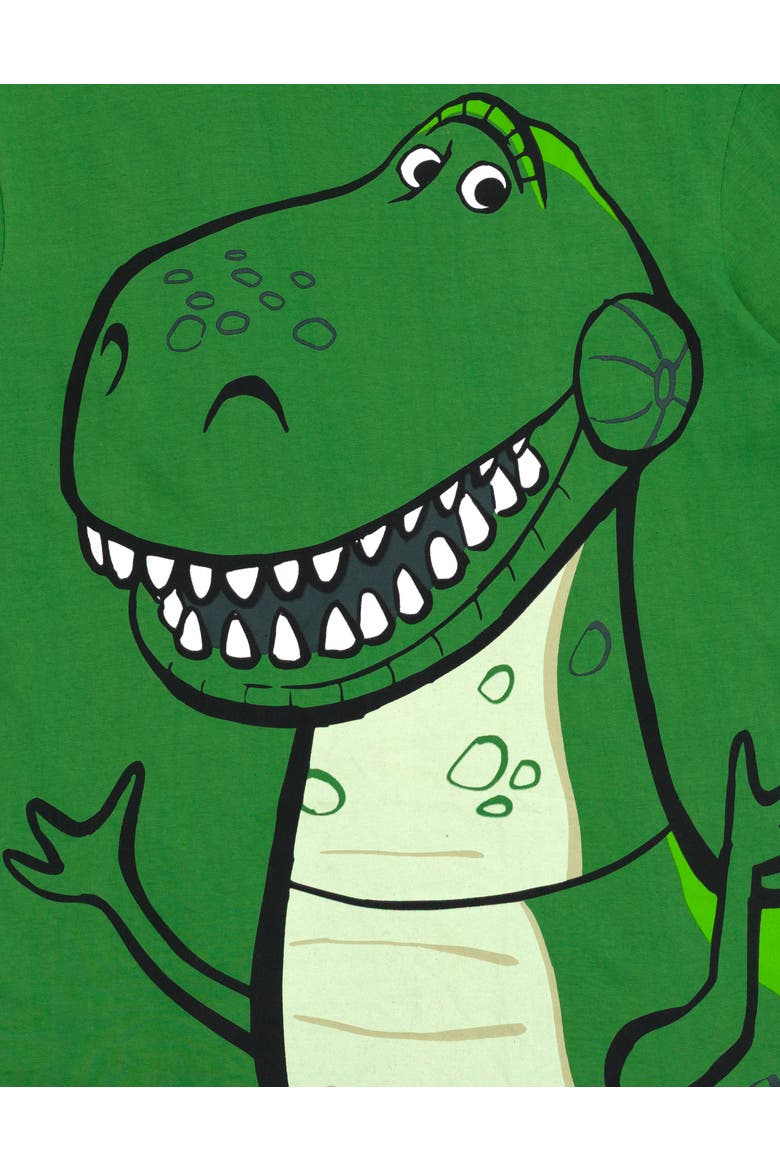 Toy Story Cosplay Short Sleeve T-Shirt, Alternate, color, Rex Dinosaur Green