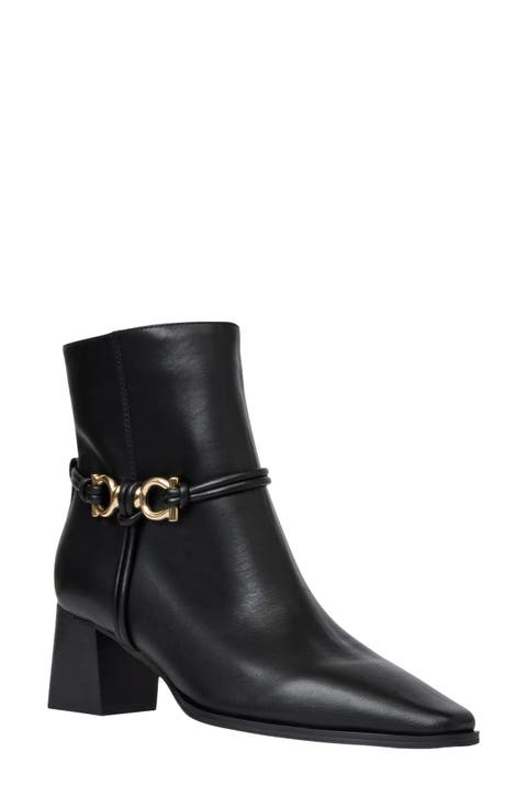 Arya Leather Bootie