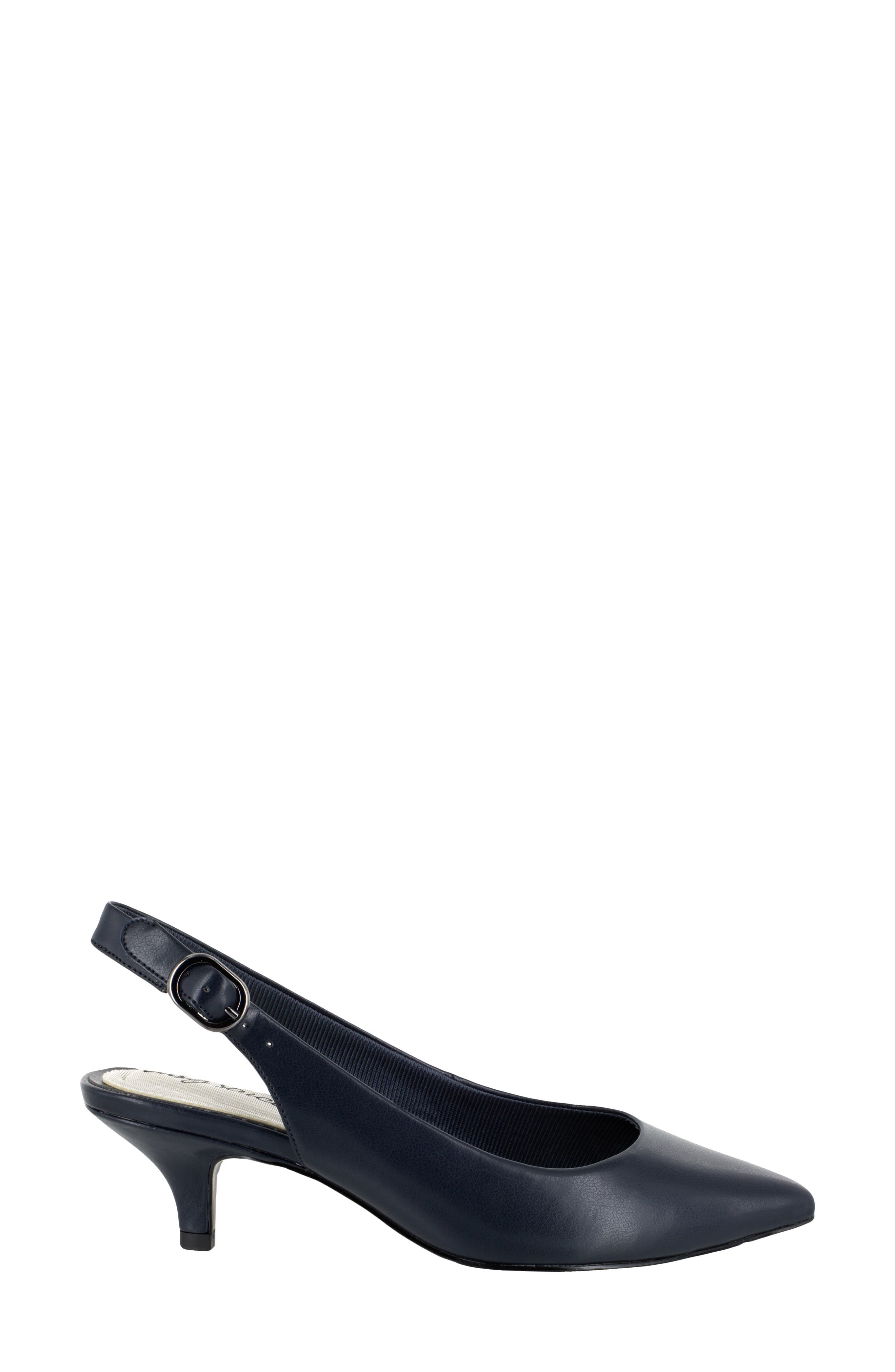 Faye Slingback Pump, Alternate, color, NAVY