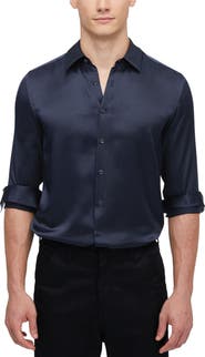 Lilysilk LILYSILK Mulberry Silk Basic Mens Shirt