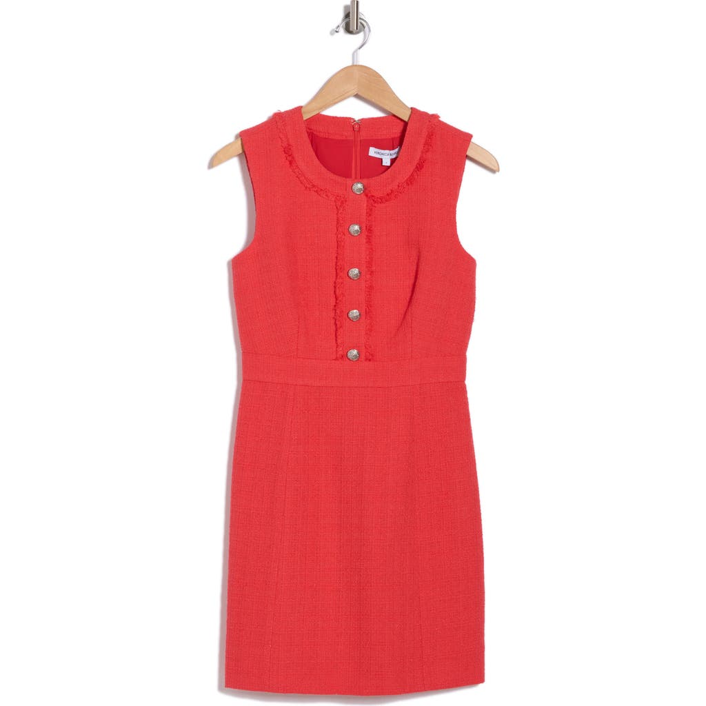 VERONICA BEARD VERONICA BEARD JULIE TWEED A-LINE MINIDRESS