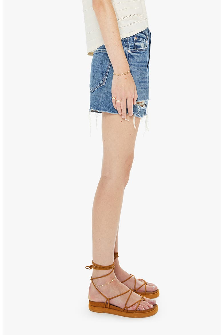 The Skipped Distressed Denim Shorts, Alternate, color, GIRLS JUST WANT TO HAVE SUN