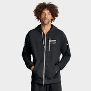 Nike Men's Nike Black Los Angeles Rams Sideline Standard Issue Utility Player Dri-FIT Full-Zip Hoodie