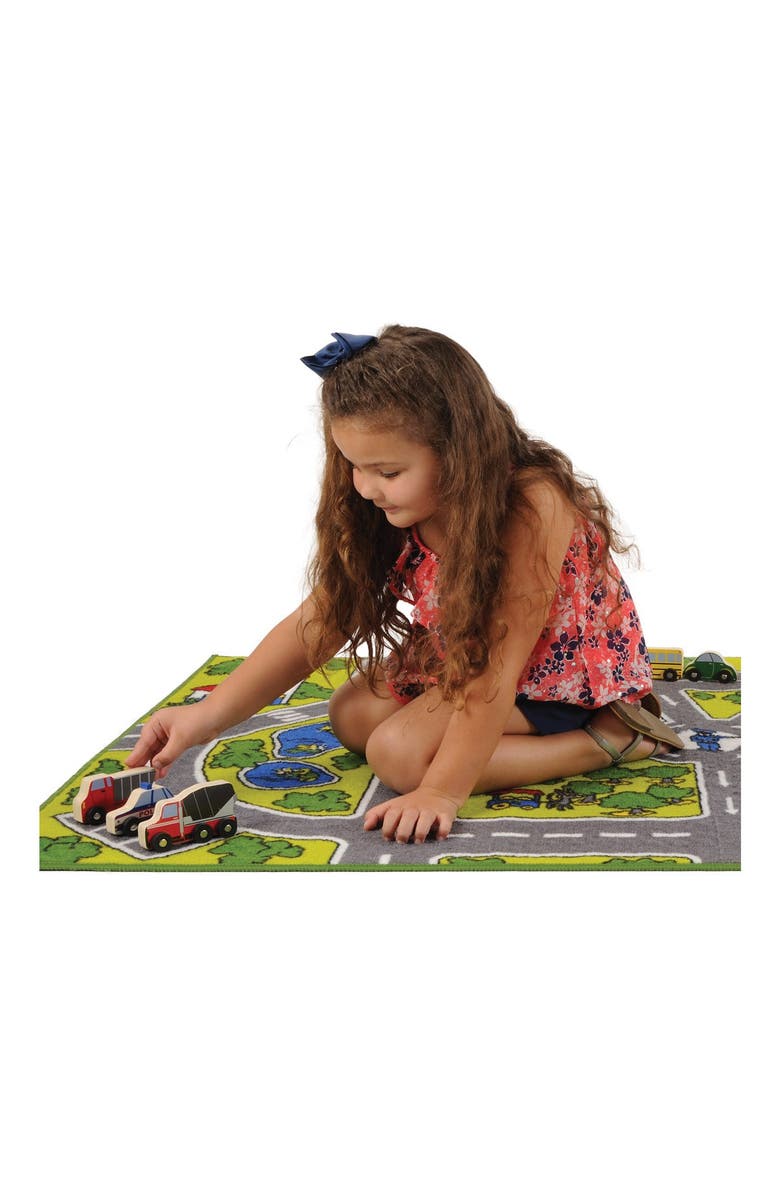 Kaplan Early Learning Company Wooden Transportation Set - 24 Pieces, Alternate, color, Multicolor