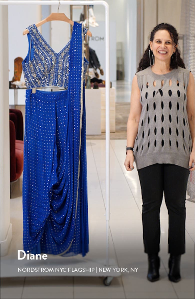 Zian Drape Saree, sales video thumbnail