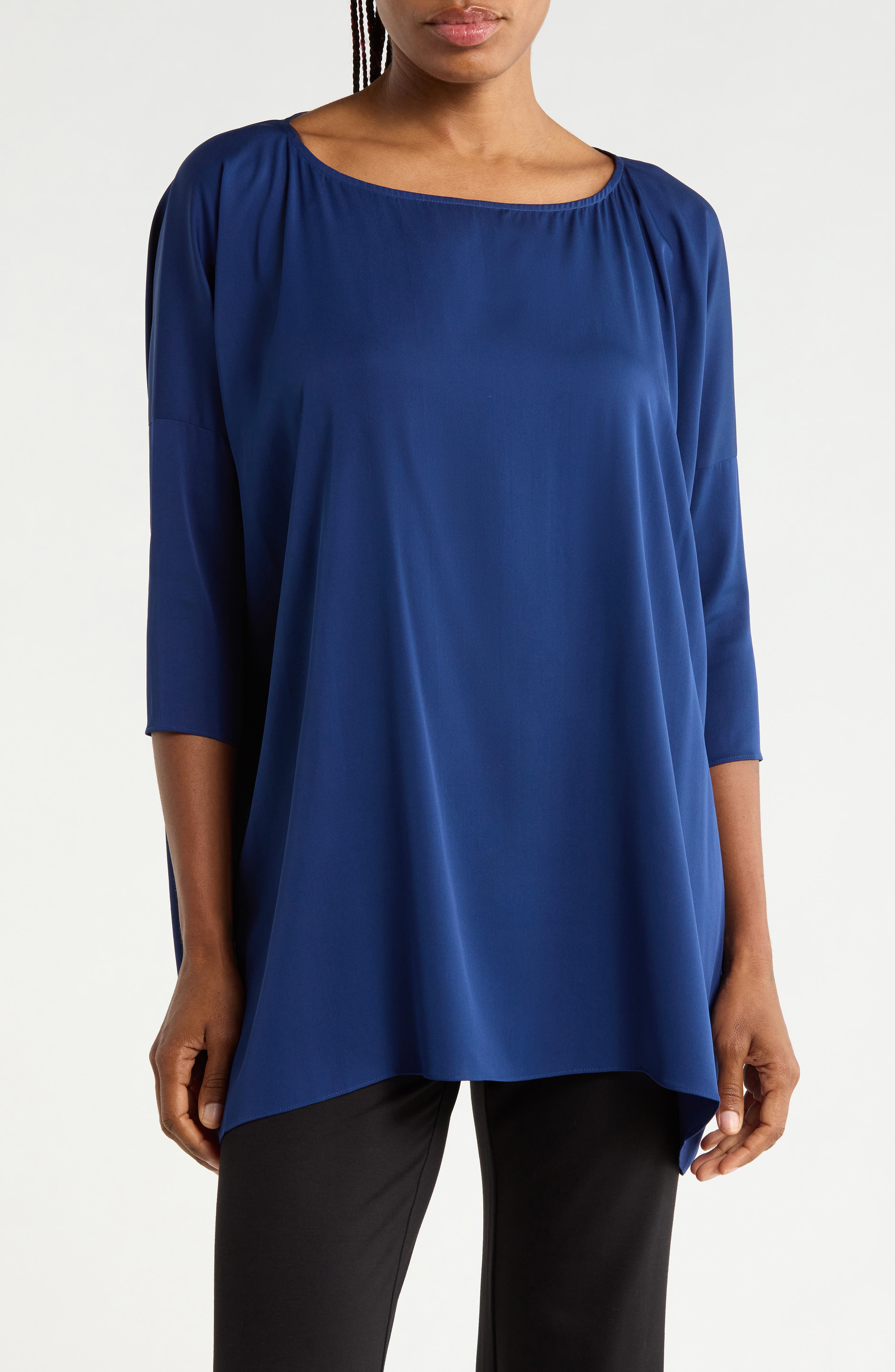 Diane Stretch Silk Top