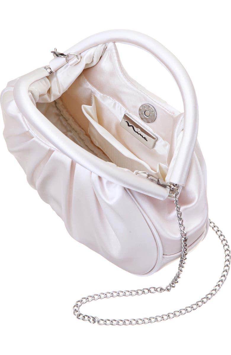 Nina Bren Top Handle Bag, Alternate, color, Ivory