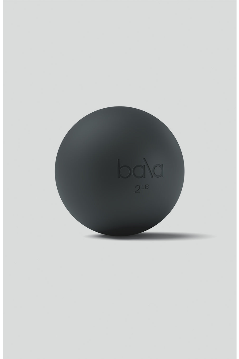 The Power Ball Weighted Fitness Ball, Alternate, color, Charcoal