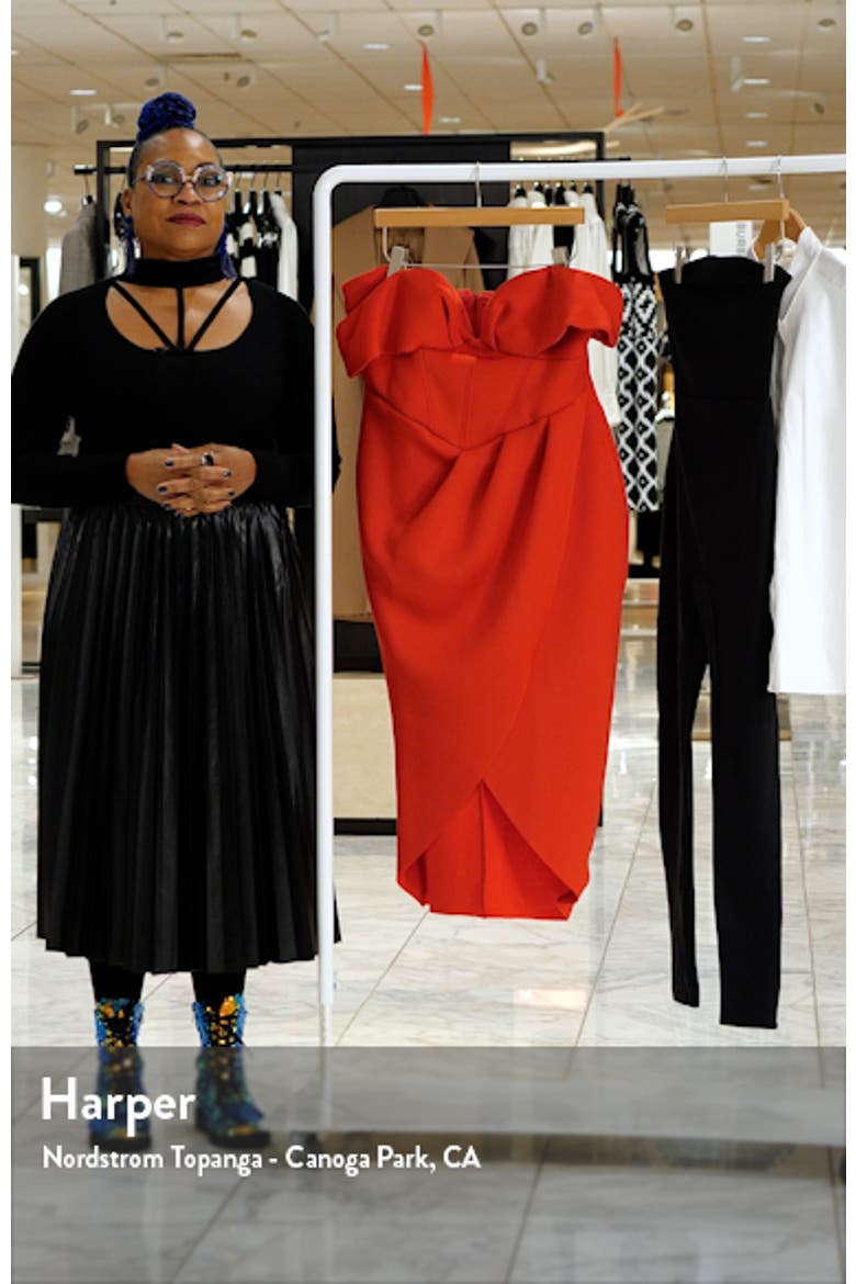 Curve Corset Off-the-Shoulder Midi Dress video