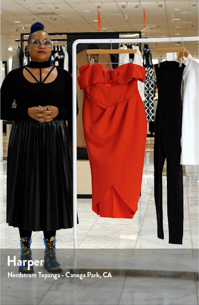 Curve Corset Off-the-Shoulder Midi Dress, sales video thumbnail