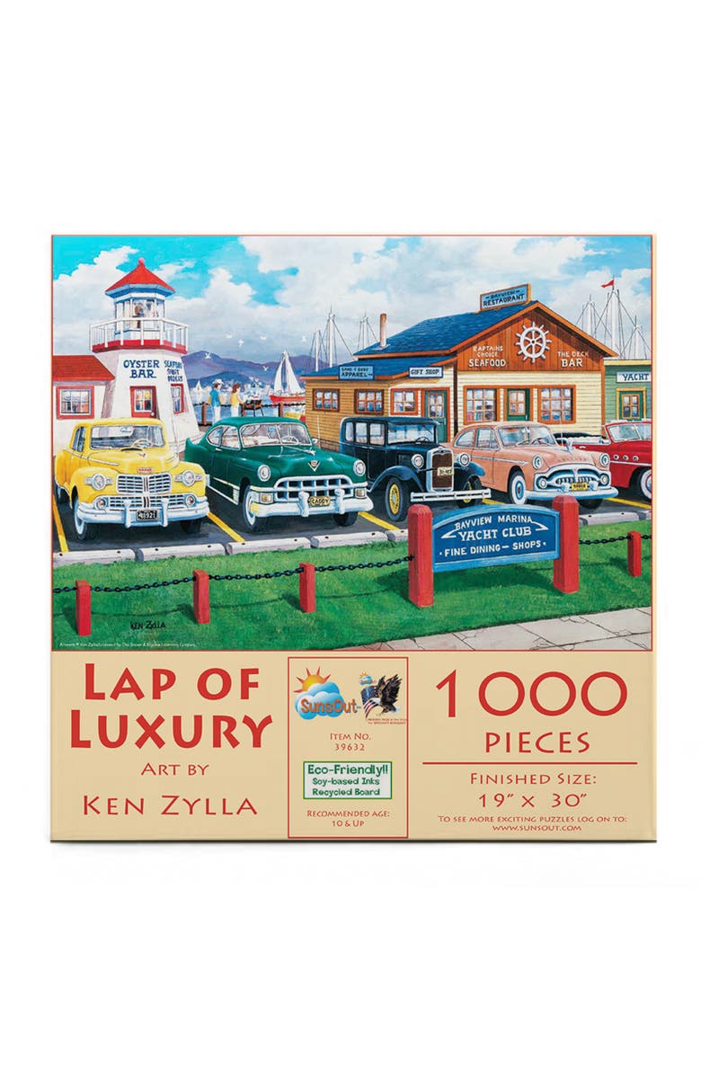 Sunsout Lap of Luxury 1000 piece Jigsaw Puzzle for Adults, Alternate, color, Multicolor