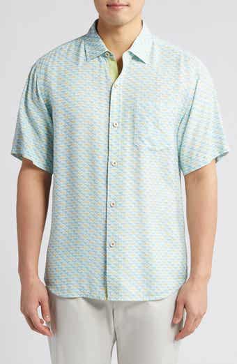 Tommy Bahama Veracruz Cay Cocktail Mixer Short Sleeve Button-Up Shirt