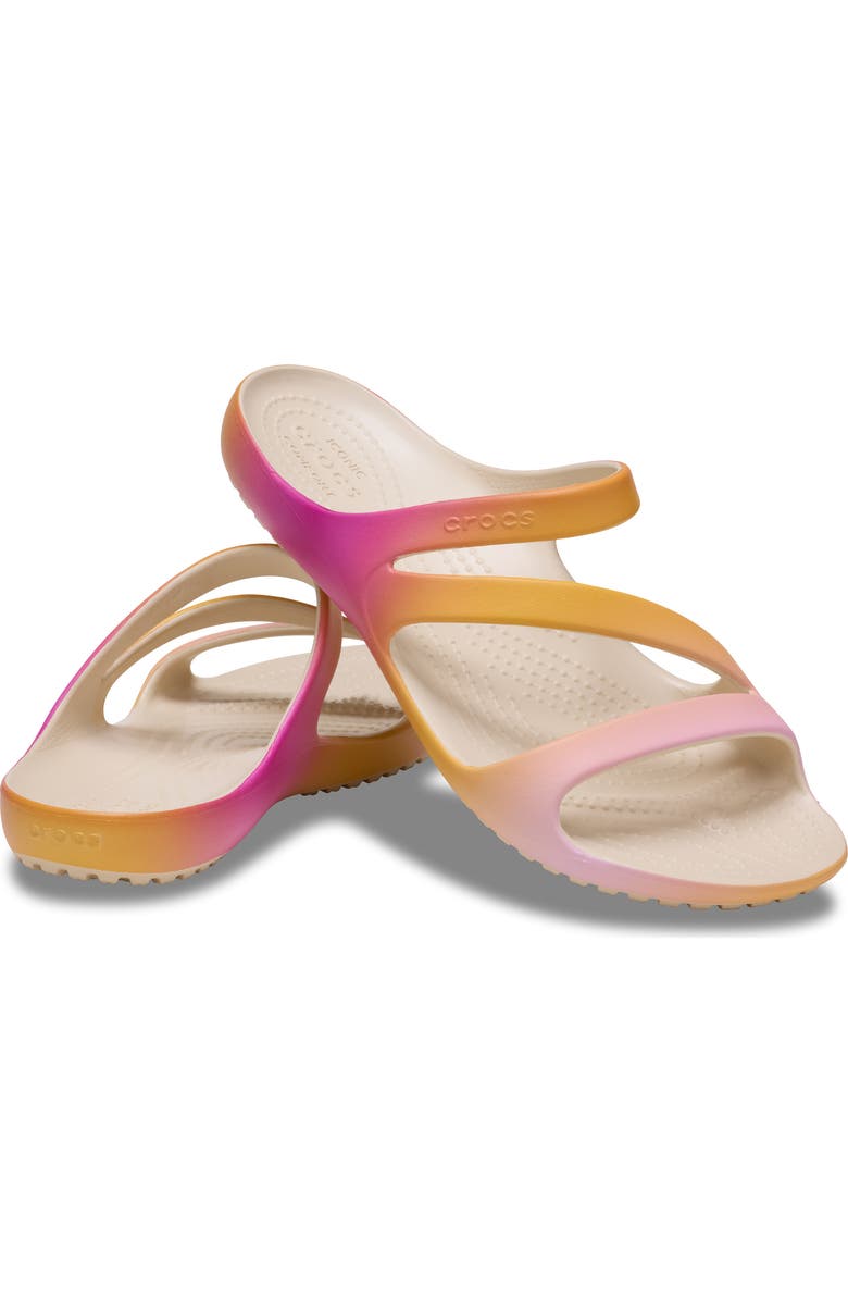 CROCS Kadee II Slide Sandal, Alternate, color, Winter White