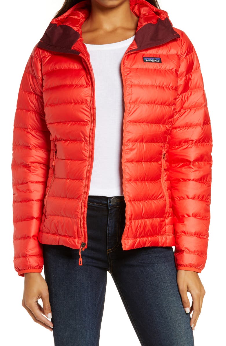 Patagonia Quilted Water Resistant Down Coat, Main, color,