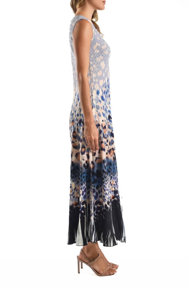 Komarov Georgette & Chiffon Cocktail Maxi Dress, Alternate, color,