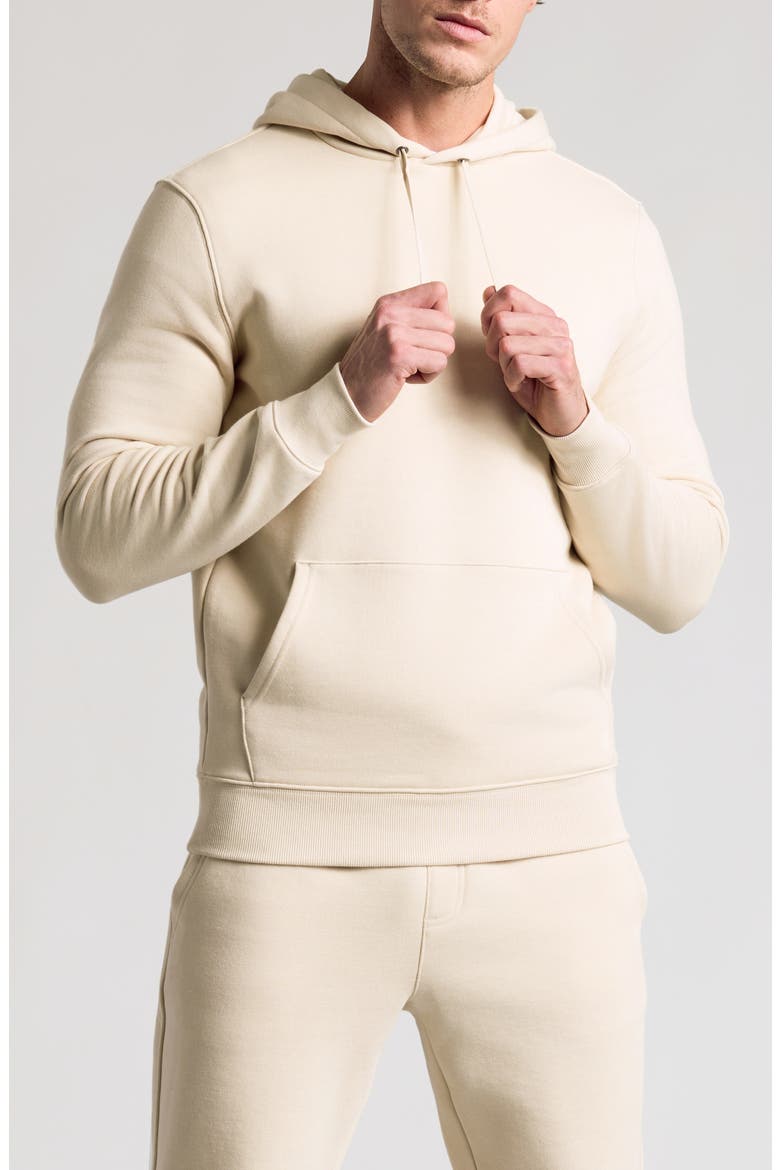 Fleece Pullover Hoodie, Main, color, DUNE