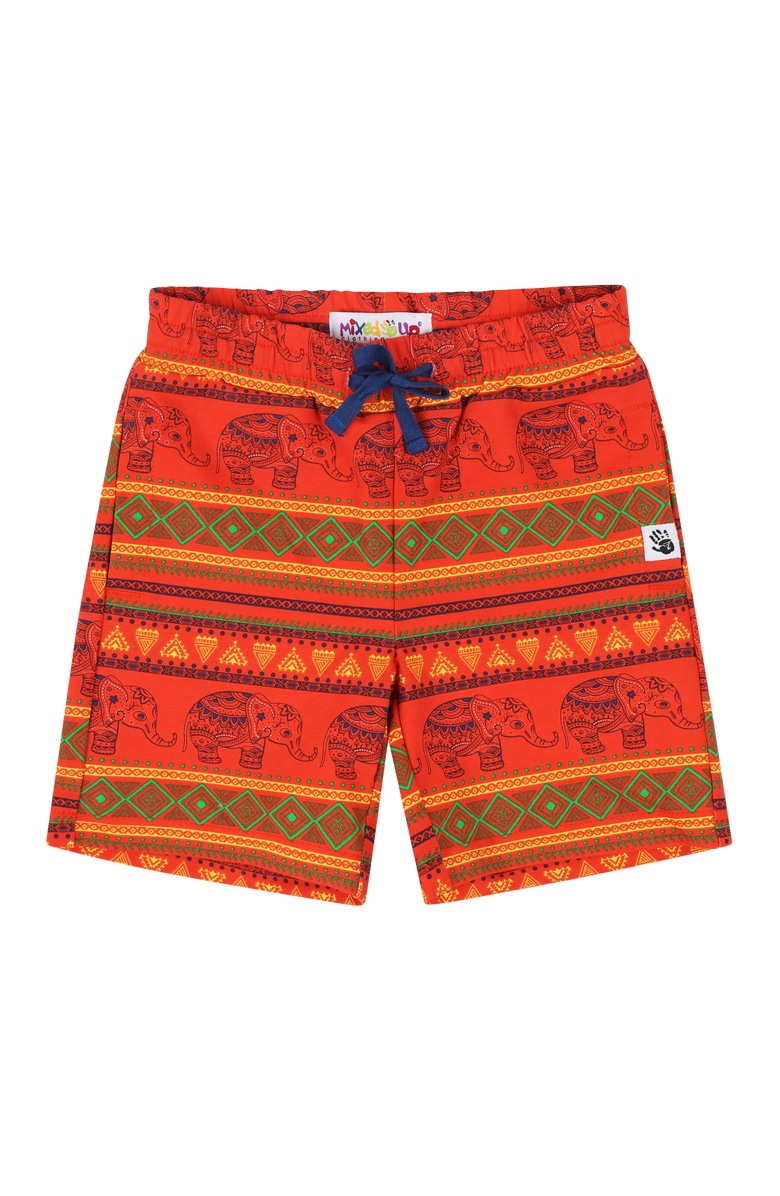 Mixed Up Clothing Boys Sweatshorts, Main, color, Jacquard Stripe