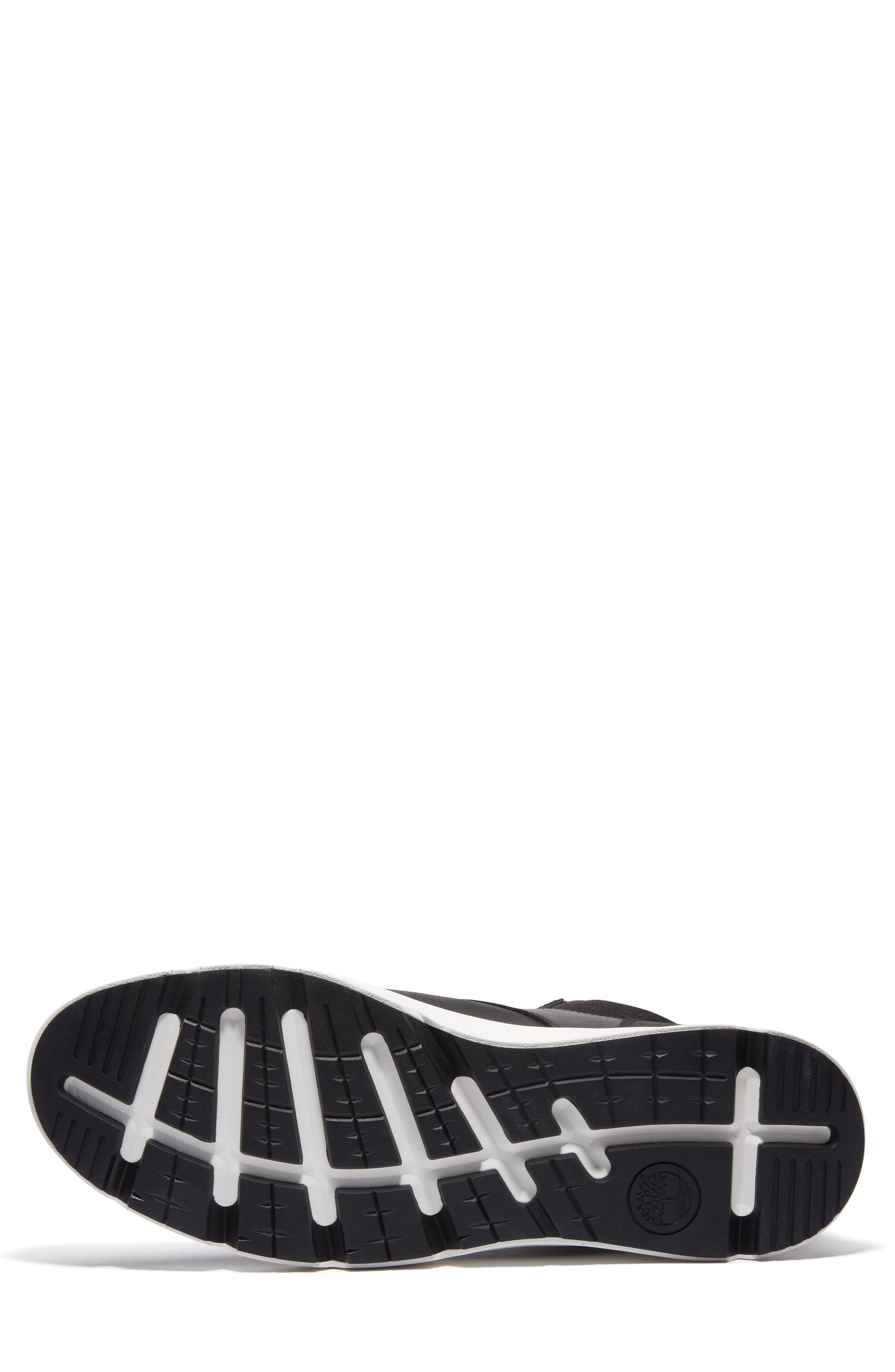 Timberland Parker Street High Top Sneaker, Alternate, color, Black Full Grain