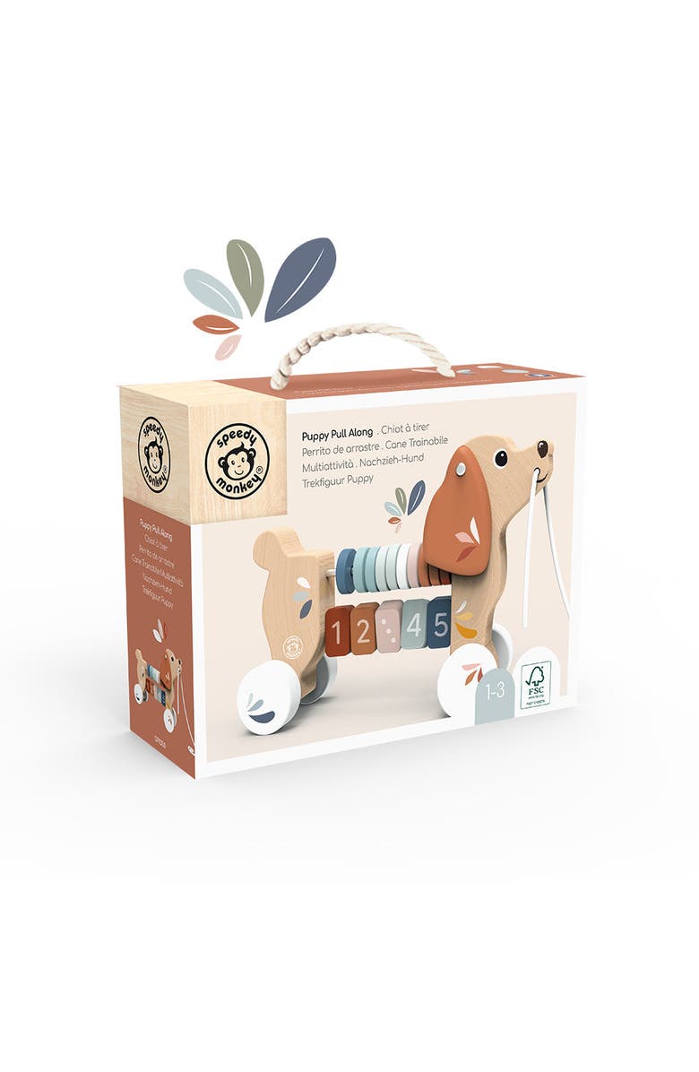 Speedy Monkey Puppy Pull along, Alternate, color,