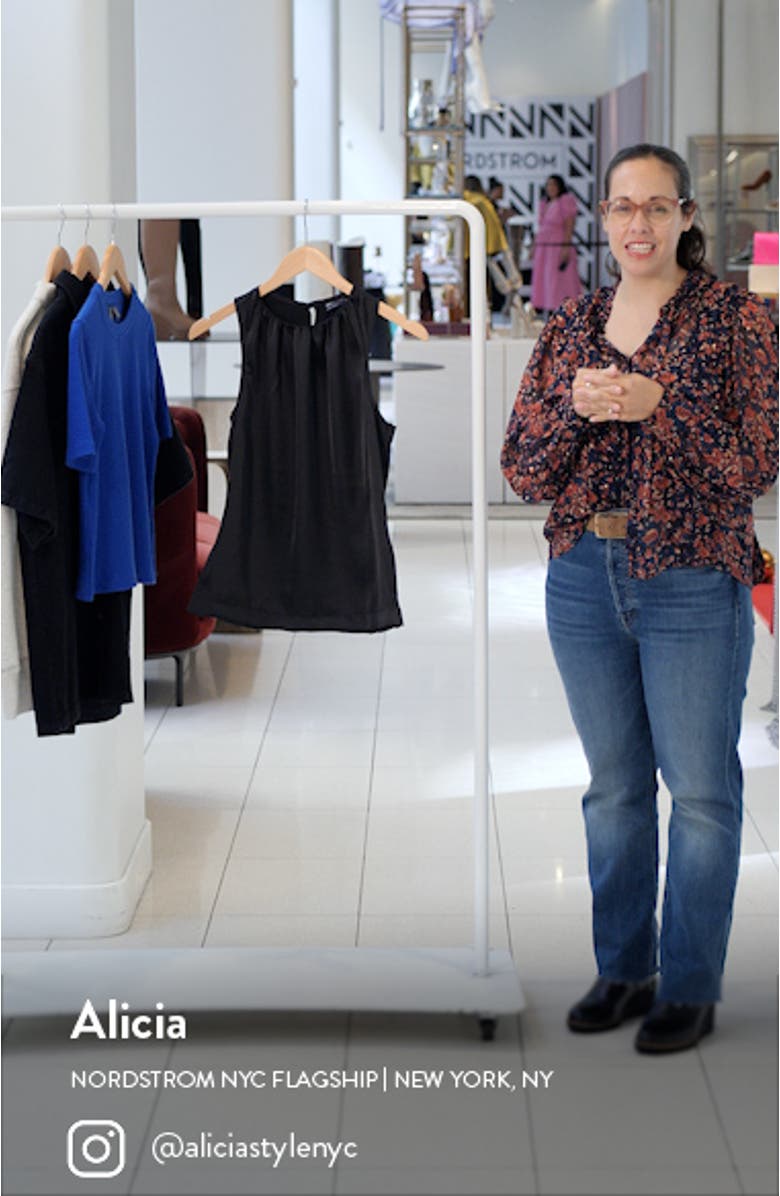 Sleeveless Satin Top, sales video thumbnail