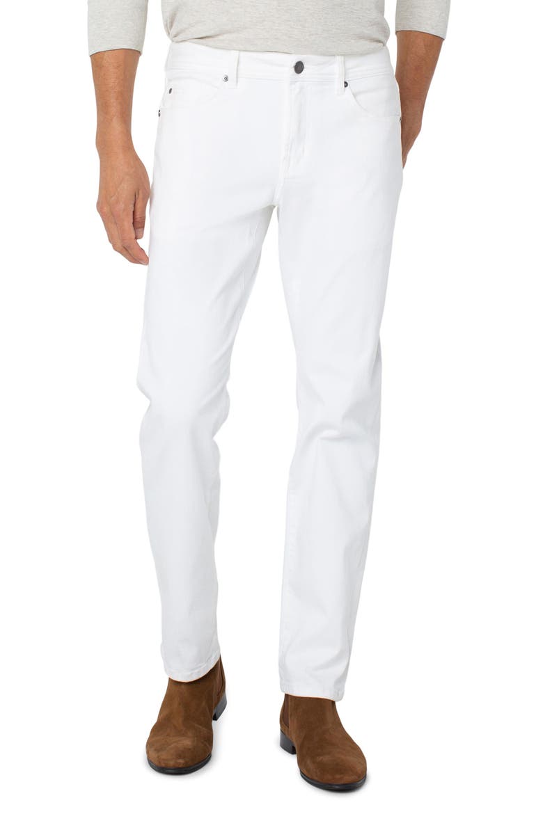 Kingston Modern Straight Leg Jeans (Nordstrom Exclusive), Main, color, PORCELAIN
