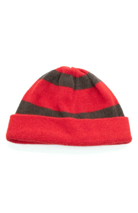 Stripe Cuff Beanie