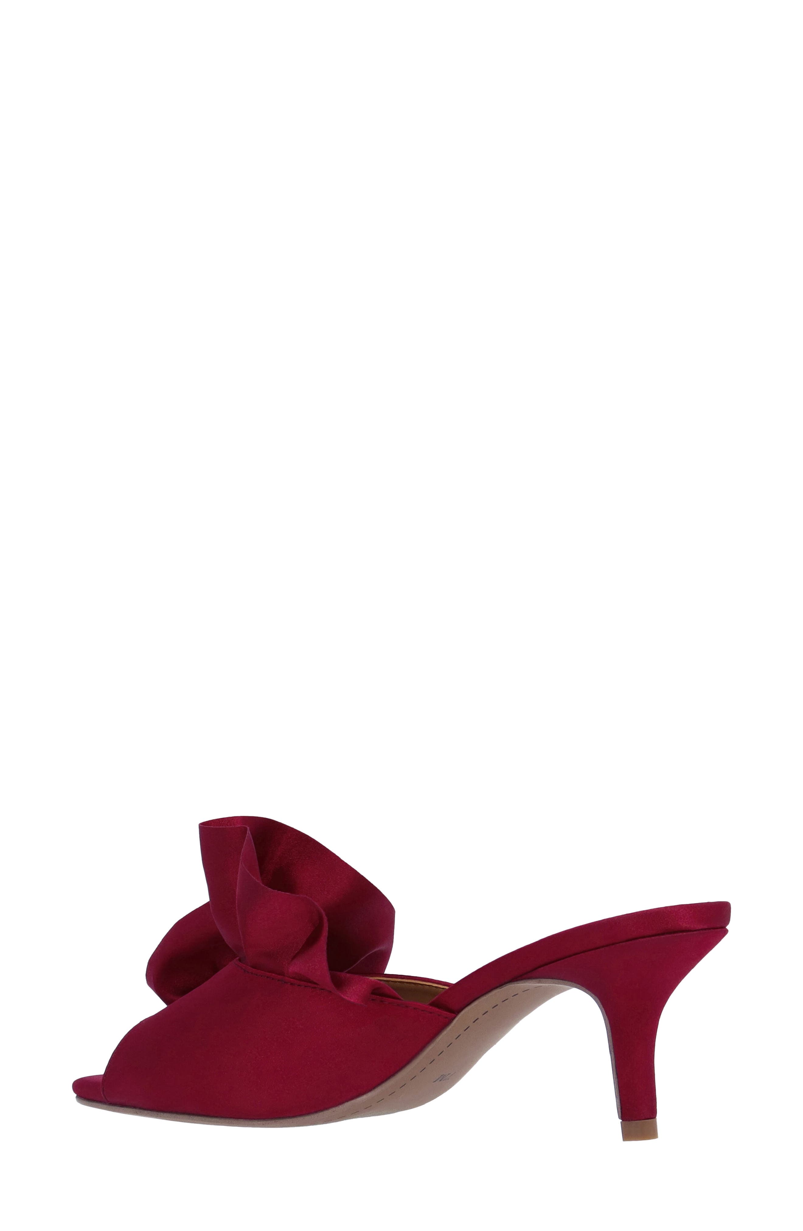 Briston Slide Sandal, Alternate, color, DARK CHERRY