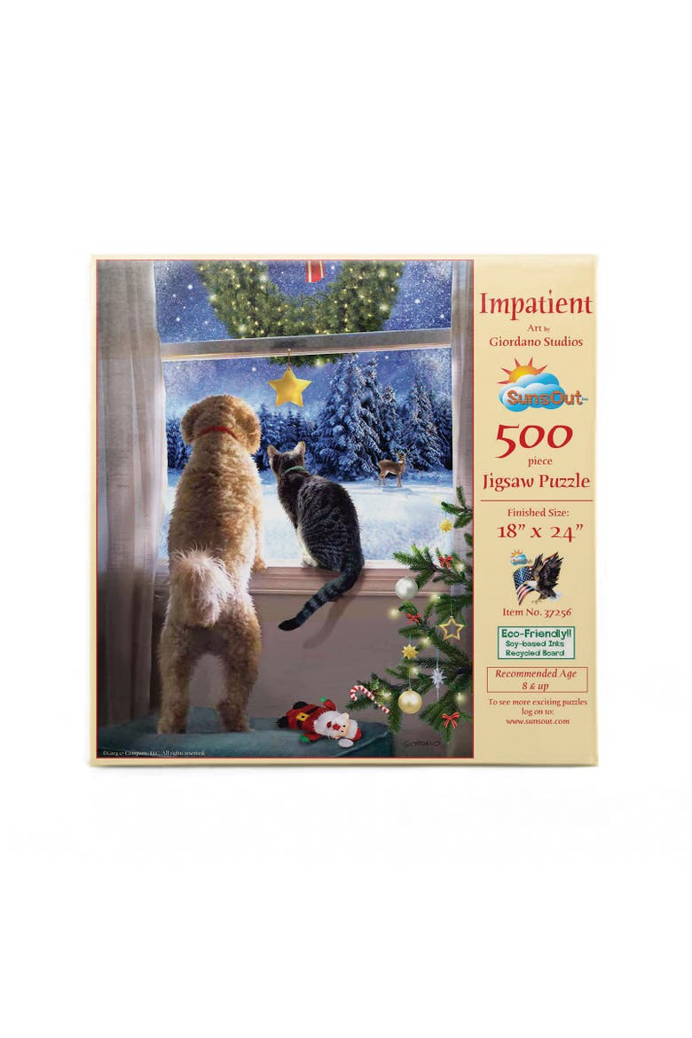 Impatient 500 piece Jigsaw Puzzle for Adults, Alternate, color, Multicolor