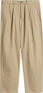 rag & bone Baggy Pleated Twill Chinos