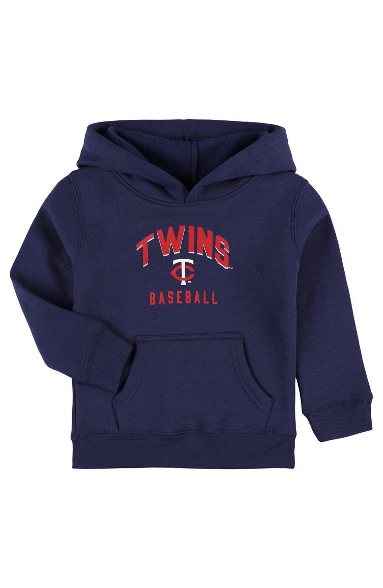 Outerstuff Toddler Navy/Gray Minnesota Twins Play-By-Play Pullover Fleece Hoodie & Pants Set, Alternate, color, Navy
