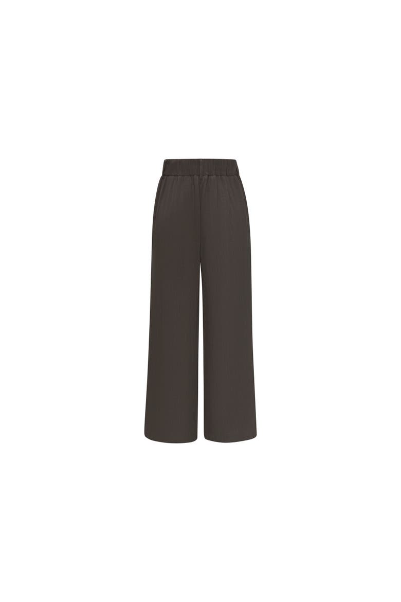 Wide Leg Linen Pants, Alternate, color, Olive