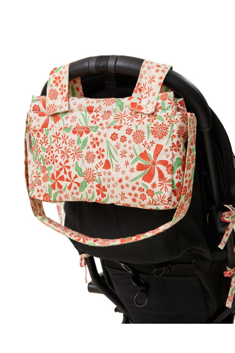 Stroller Party Caddy Bag, Main, color, Superbloom