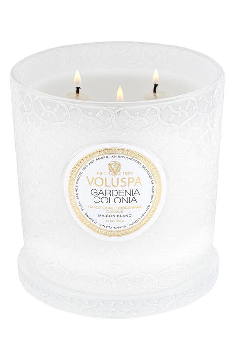 Gardenia Colonia Luxe Candle