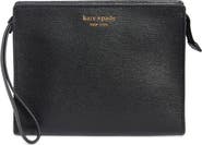 Kate Spade New York Gusseted Leather Wristlet