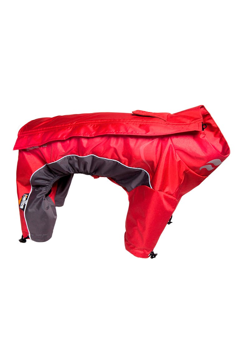 Dog Helios ® Blizzard Full-Bodied Adjustable and 3M Reflective Dog Jacket - Large, Alternate, color, COLA RED