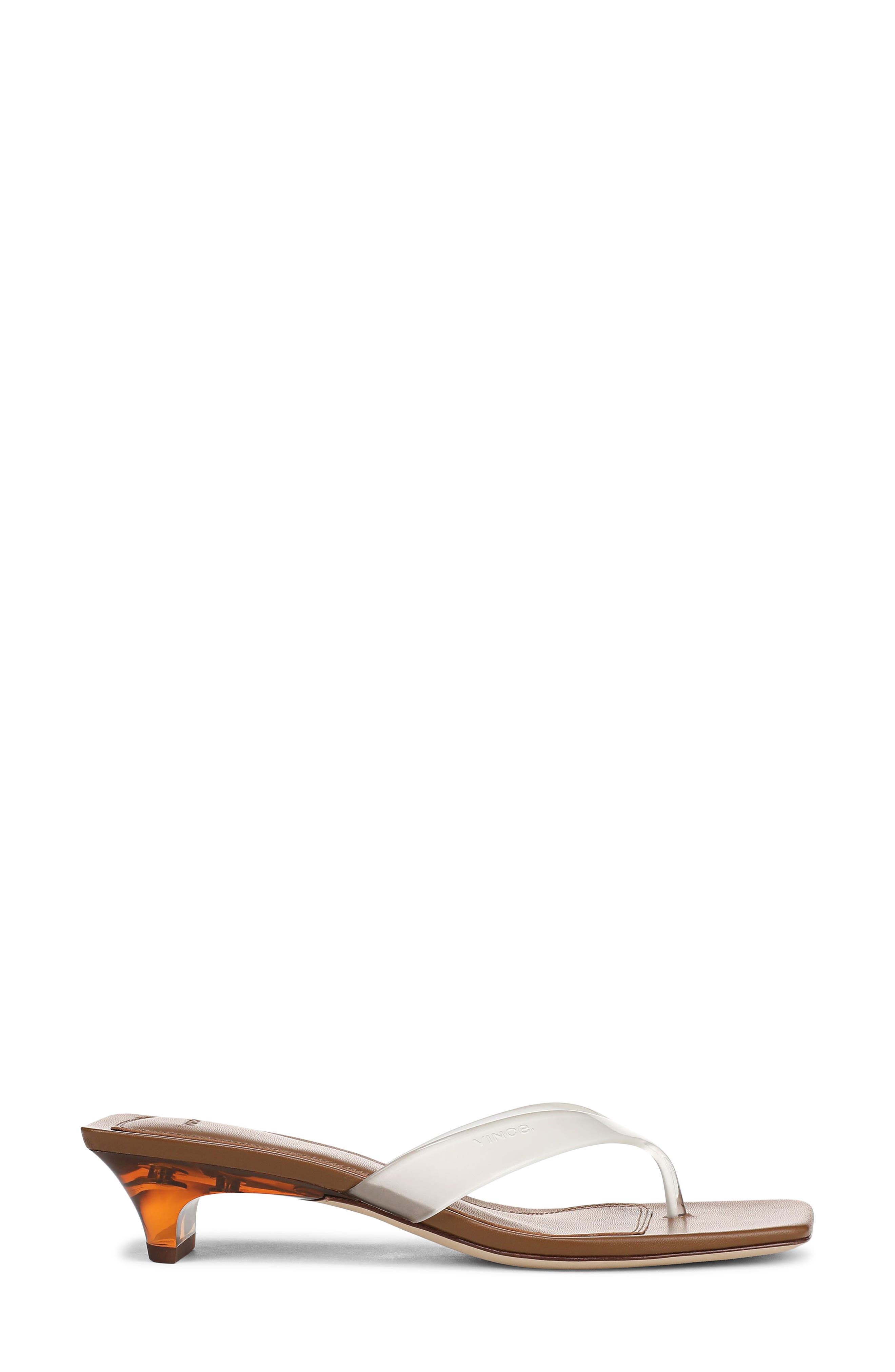 Vince San Juan Jelly Sandal, Alternate, color, Clear