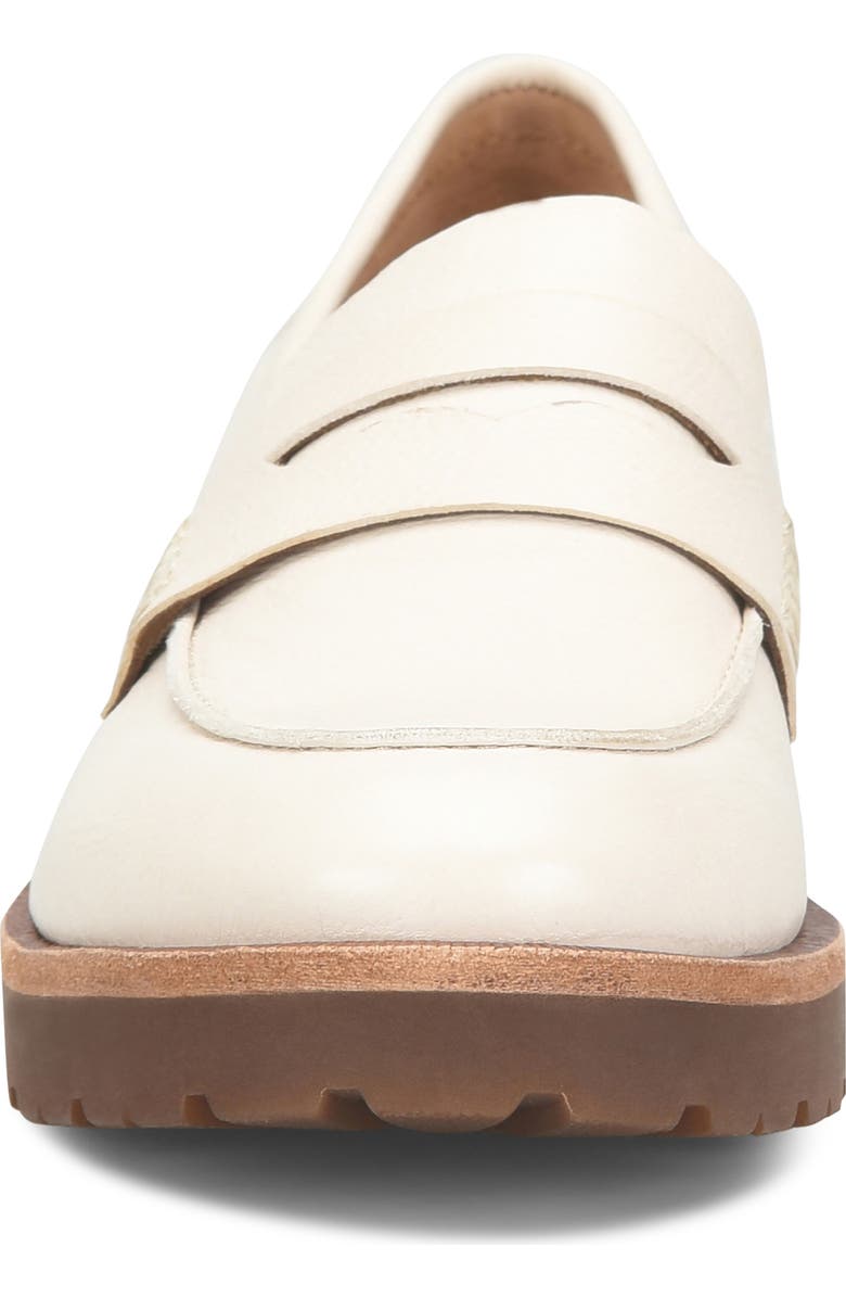 Kork-Ease<sup>®</sup> Carlisle Penny Loafer, Alternate, color, White Leather