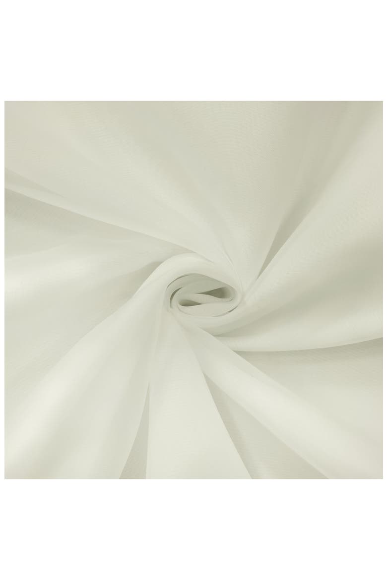 Single Indoor Curtain Panel, Alternate, color, IVORY