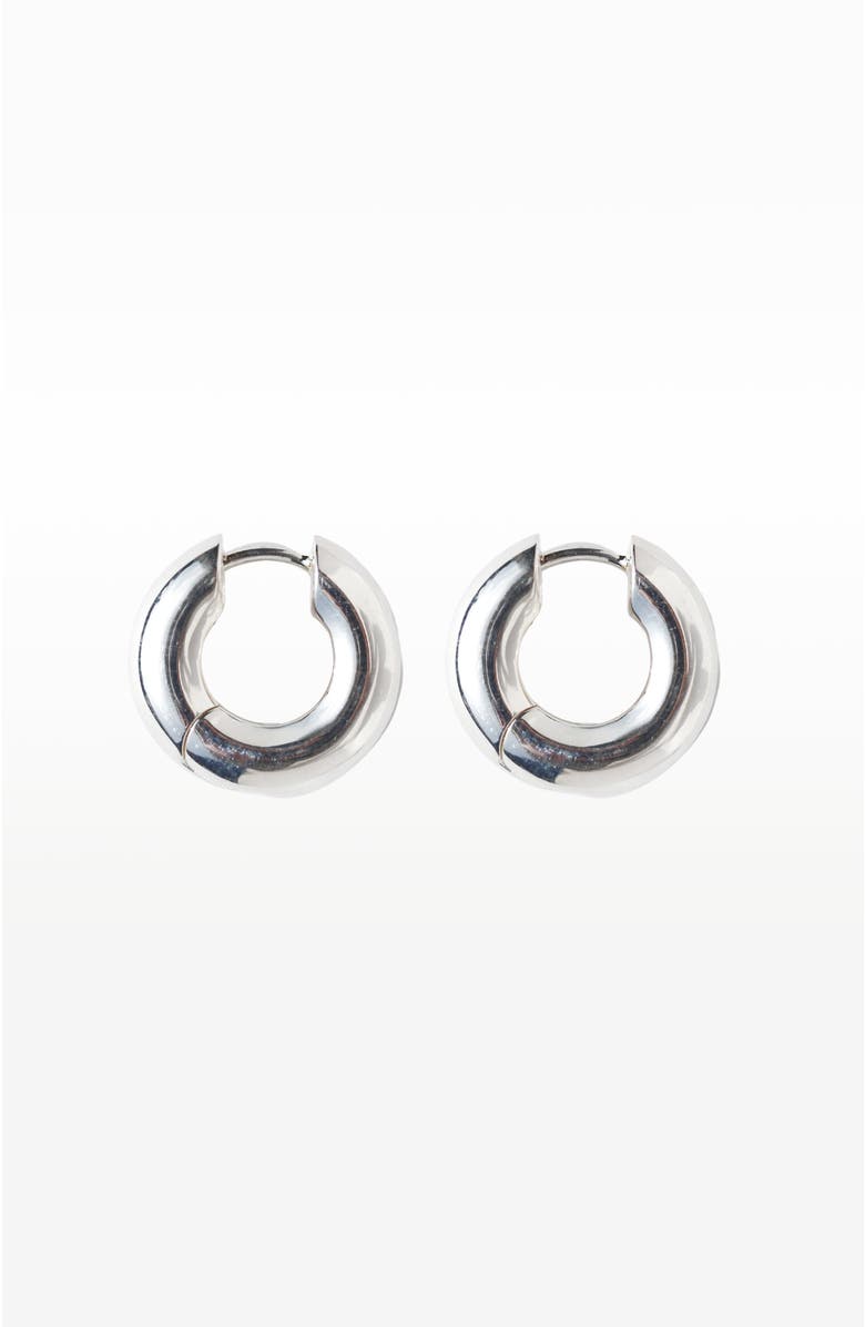 67jewelry Baby Hoops, Alternate, color, Silver