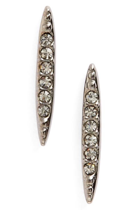 Kate Pavé Spear Stud Earrings