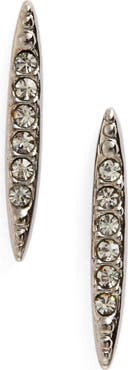 Nadri Kate Pavé Spear Stud Earrings